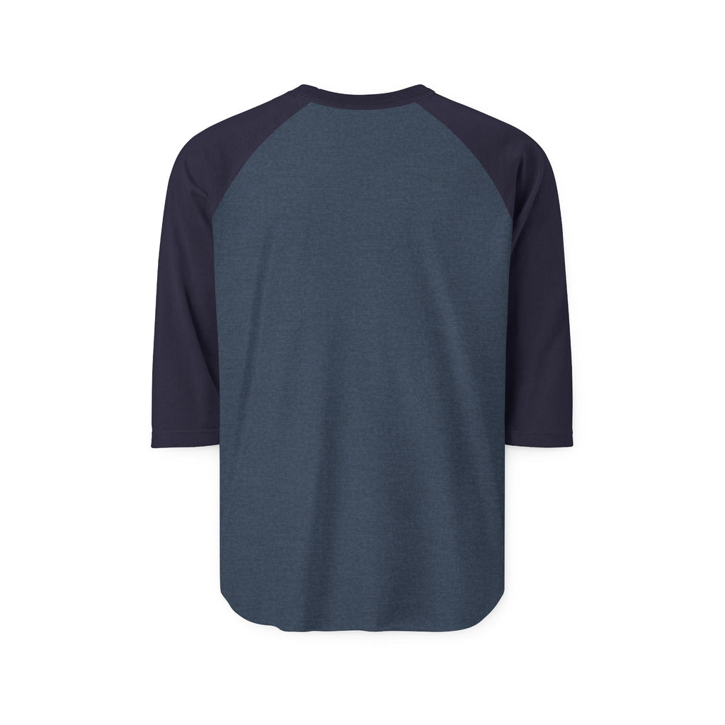 Anchored in Christ Raglan Shirt — Christian Baseball Tee