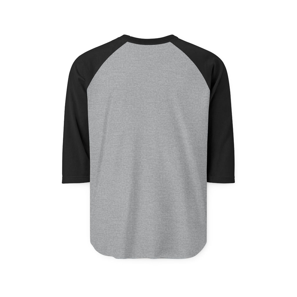 Anchored in Christ Raglan Shirt — Christian Baseball Tee
